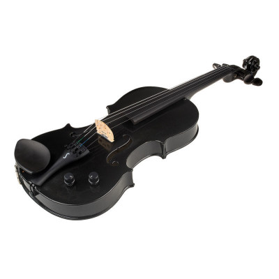 Скрипка Stentor Harlequin Electric Violin Outfit 4/4 Black (1515ABK)