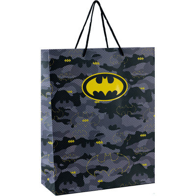 Подарунковий пакет Kite паперовий DC Comics 26х32 см (DC24-266)