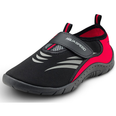 Аквашузи Aqua Speed Aqua Shoe Model 642-27C рожевий, сірий, чорний 43 (5908217676276)
