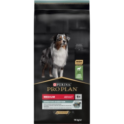 Сухий корм для собак Purina Pro Plan Medium з чутливим травленням (ягня) 14 кг (7613035214774)