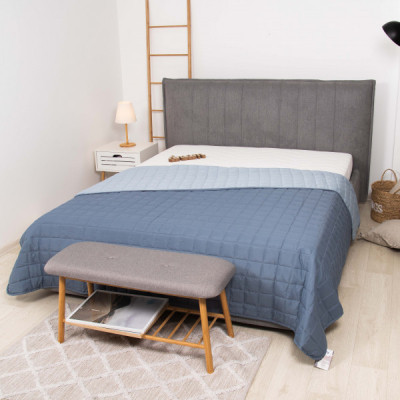 Покривало Viluta стьобане двустороннє Дует Морський бриз 210х220 (дует Морський бриз 210*220)