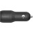Зарядний пристрій Belkin Car Charger (24W) Dual USB-A, USB-A - USB-C, 1m, black (CCE001BT1MBK)