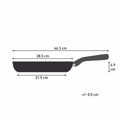 Сковорода Tefal So&#039; Light 28см чорна (H0560642)