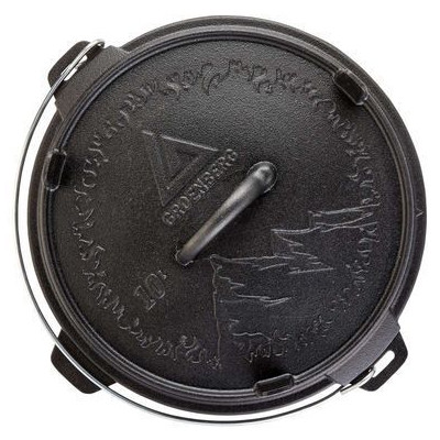 Котел туристичний Groenberg Askja Pot 33 cm / 10 L Black (266018) (DAS303245)