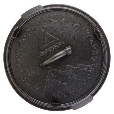 Котел туристичний Groenberg Askja Pot 33 cm / 10 L Black (266018) (DAS303245)