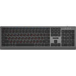 Клавіатура Maxxter KBW-01G-UA Wireless UA Gray (KBW-01G-UA)