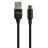 Дата кабель USB 2.0 AM to Micro 5P nylon 1m black Vinga (VCPDCMBN21BK)