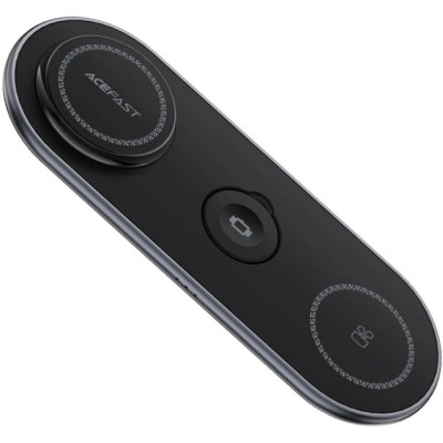 Зарядний пристрій Acefast Wireless QI 3in1 15W E19 Qi2 (6974316283096)