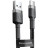 Дата кабель USB 2.0 AM to Micro 5P 3.0m 2A Gray-Black Baseus (CAMKLF-HG1)