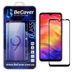 Скло захисне BeCover Full Glue &amp; Cover Xiaomi Redmi Note 7 Black (703190)