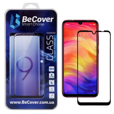 Скло захисне BeCover Full Glue &amp; Cover Xiaomi Redmi Note 7 Black (703190)