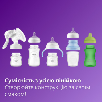 Пляшечка для годування Philips AVENT Natural Природний потік 260 мл (SCY903/01)