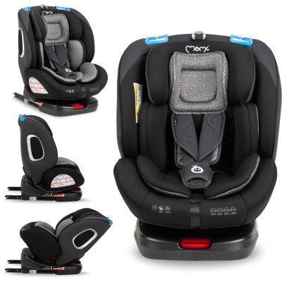 Автокрісло MoMi Tordi (0-36кг) black (FOSA00016)