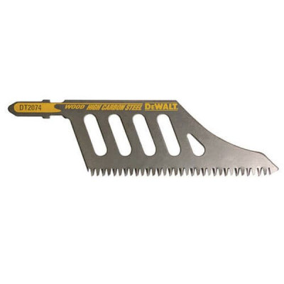 Полотно DeWALT для електролобзика, по деревині, прямий, L=112, WL=74, 2.3 мм, 1 шт (DT2074)