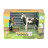 Фігурка Kids Team набір Ферма фермерка і кінь Американський пейнтхорс, чорно-біле забарвлення (Q9899-X3_3)
