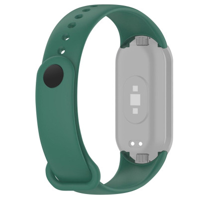 Ремінець до фітнес браслета Armorstandart для Xiaomi Mi Band 8 Dark Green (ARM68023)