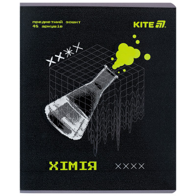 Зошит Kite предметний Techno 48 аркуші, клітинка, хімія (K25-240-6)