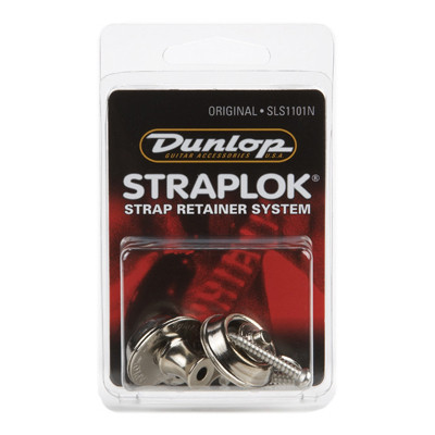 Стреплок для ременя Jim Dunlop Straplok Strap Retainers Original - Nickel (SLS1101N)