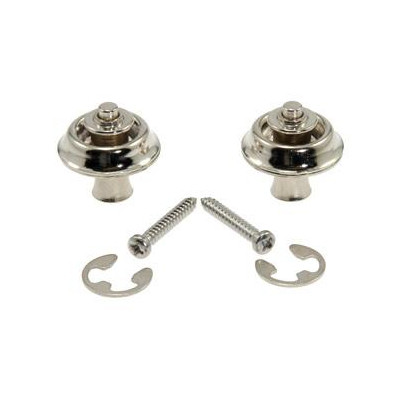 Стреплок для ременя Jim Dunlop Straplok Strap Retainers Original - Nickel (SLS1101N)