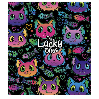 Зошит Школярик The Lucky ones 12 аркушів лінія (012-3089L)