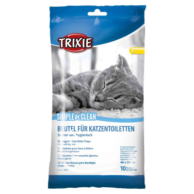 Пакети для котячого туалету Trixie Simple&#039;n&#039;Clean 59х46 см 10 шт (4011905040448)
