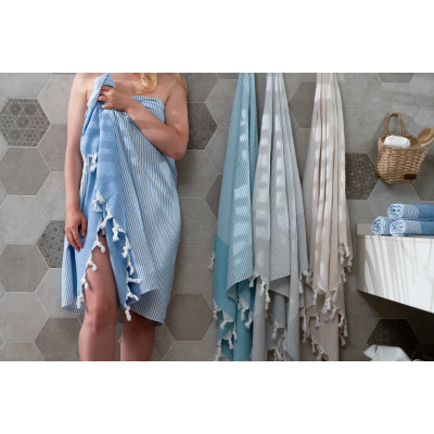 Рушник Ardesto SPA 90х180см 100% бавовна, синій (ART2690BL)