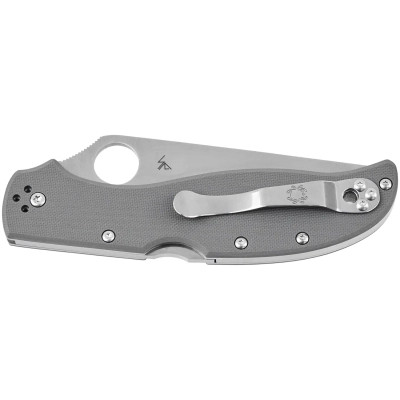 Ніж Spyderco Strech 2 XL Cru-Wear Grey (C258GPGYCW)