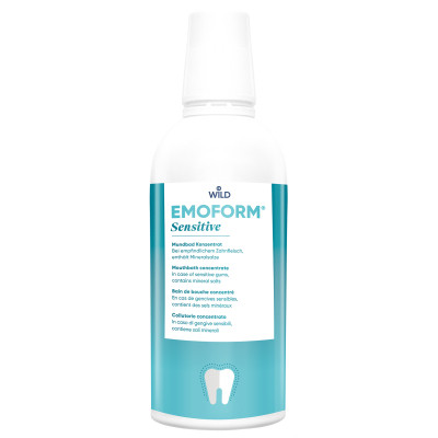 Ополіскувач для порожнини рота Dr. Wild Emoform Sensitive Для чутливих зубів 500 мл (7611841702454)