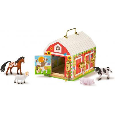 Розвиваюча іграшка Melissa&amp;Doug Будиночок-сарай з тваринами (MD2564)