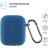 Чохол для навушників Armorstandart Ultrathin Silicone Case With Hook для Apple AirPods 2 Lake Blue (ARM59683)