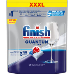 Таблетки для посудомийних машин Finish Quantum All in 1 60 шт. (5908252004881/5908252015948)