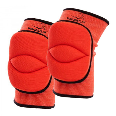 Фіксатор коліна PowerPlay PP-8000 Elastic Knee Support червоні M (PP-8000_Red_M)