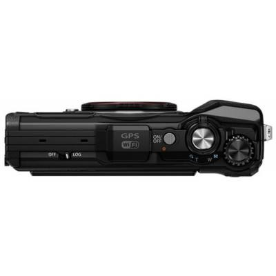 Цифровий фотоапарат Olympus TG-6 Black (Waterproof - 15m; GPS; 4K; Wi-Fi) (V104210BE000)