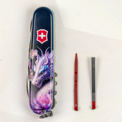 Ніж Victorinox Climber Zodiac Чарівний дракон (1.3703.3_Z3280p)