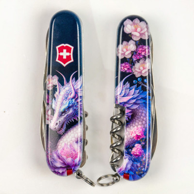 Ніж Victorinox Climber Zodiac Чарівний дракон (1.3703.3_Z3280p)