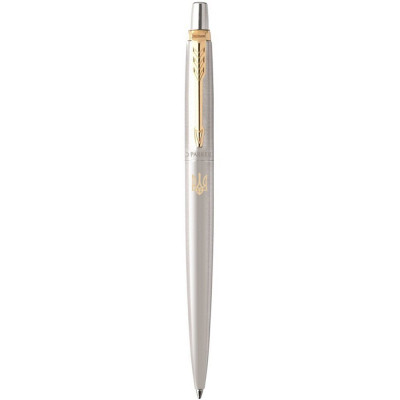 Ручка кулькова Parker JOTTER 17 UKRAINE SS GT BP Тризуб золотий (16032_T001g)
