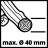 Садовий подрібнювач Einhell GC-KS 2540 (3430330)