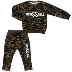 Спортивний костюм дитячий Breeze &quot;IMPOSSIBLE&quot; (16721-92B-green)