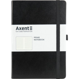 Книга записна Axent Partner Prime 145х210 мм A5 96 аркушів клітинка Чорний (8305-01-A)