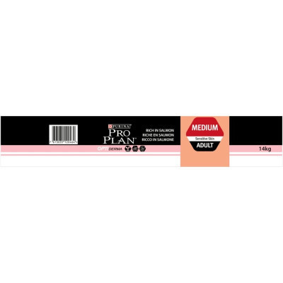 Сухий корм для собак Purina Pro Plan Dog Medium Adult Sensitive Skin з лососем і рисом 18 кг (7613035120563)