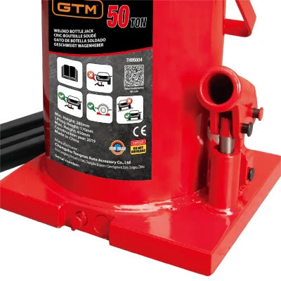 Домкрат GTM гідравлічний пляшковий 50т (280-450мм) (TH95004)