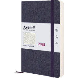 Тижневик Axent датований 2025 Partner Soft Skin 145х210 мм, синій (8810-25-02-A)