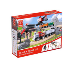Залізниця Hape Гірський навантажувач 64 елемента (E3756)