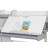 Парта Mealux Hamilton Multicolor Blue (BD-680 W/G MC+BL з полицею)