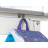 Парта Mealux Hamilton Multicolor Blue (BD-680 W/G MC+BL з полицею)