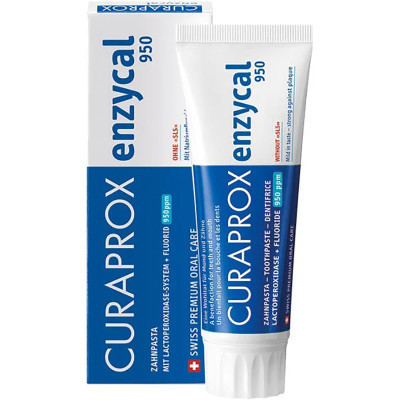 Зубна паста Curaprox Enzycal 950 Ферментна 75 мл (7612412422436)