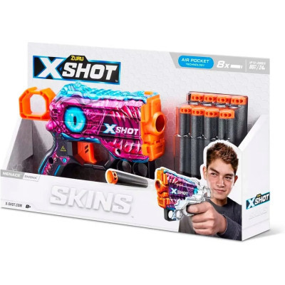 Іграшкова зброя Zuru X-Shot Швидкострільний бластер Skins Menace Enigma (8 патронів) (36515L)
