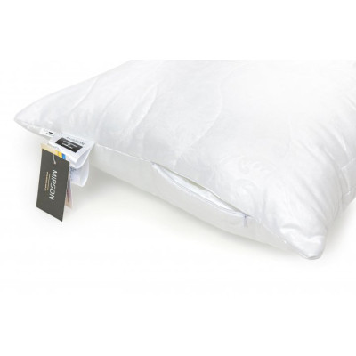 Подушка MirSon бавовняна №1624 Eco Light White Середня (2200002647335)