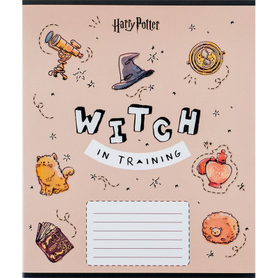 Зошит Kite Harry Potter 12 аркушів, коса лінія (HP24-235)