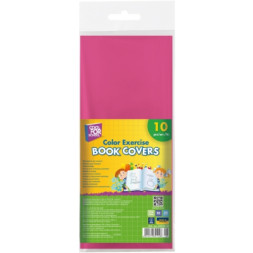 Обкладинки для зошитів Cool For School 10 шт в упаковці, рожевий (CF69124-09)